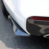 Xotic Tech JDM Universal Rear Bumper Canard Diffuser Splitter Valence
