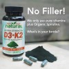Why Not Natural Vitamina D3 10,000IU K2 60 Cápsulas Salud