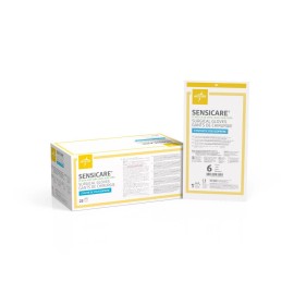 Medline SensiCare PI with Aloe Surgical Gloves, Size 6, Box of 25