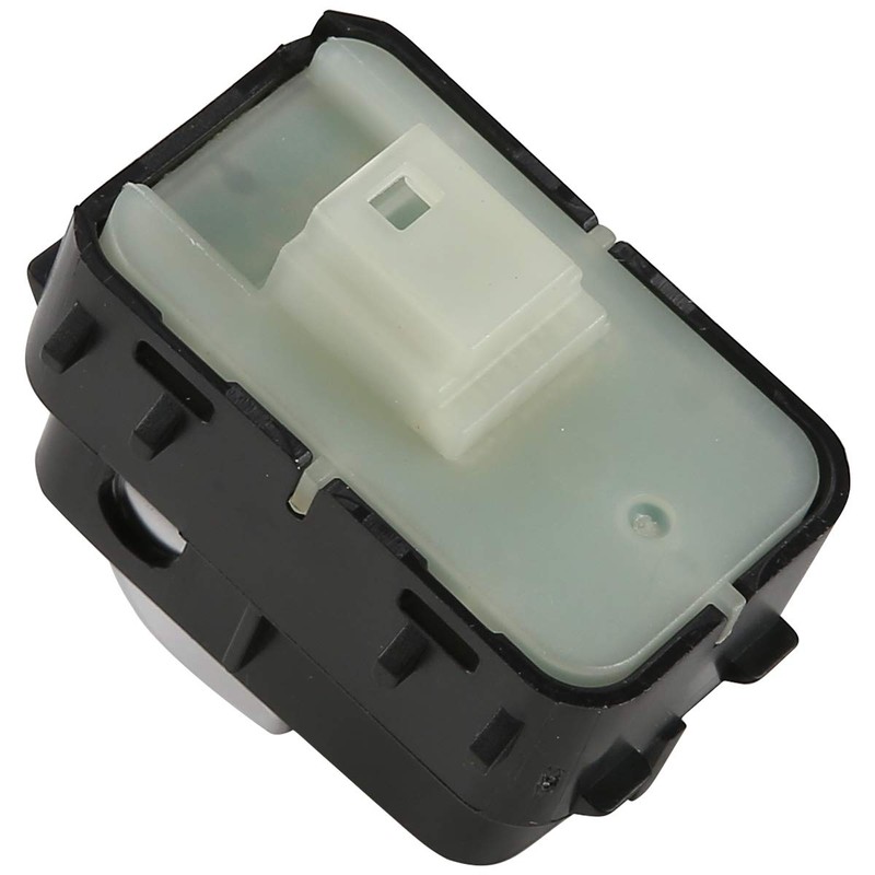 Window Regulator Switch Black with 1 Button Front Right Rear