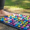 Hanui Tongsang gravel mat foot acupressure mat sole acupressure plate,