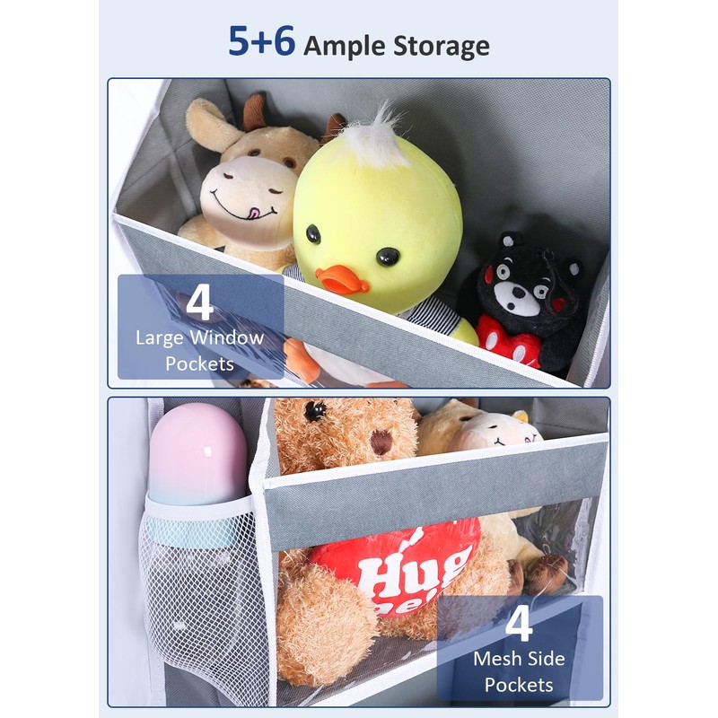 Over the Door Organizer, Heavy Duty Hanging Door Organizer with