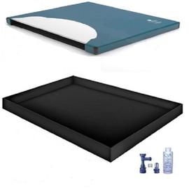 US 60% WAVELESS WATERBED Mattress/Liner/Fill Drain/Conditioner KIT (Super Single 48x84 1US1000S4)
