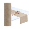 Shatex Burlap Table Runner,36" x20yard High Density Burlap Roll for