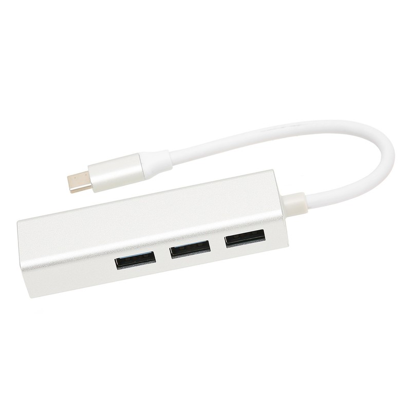 USB C to Ethernet Adapter RJ45 3 USB3.0 Ports High