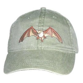 Tom's Bird Feeders Bat Embroidered Cotton Cap
