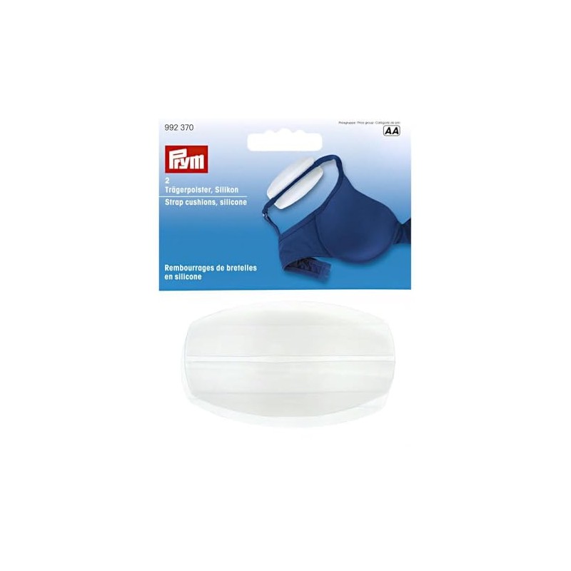 Prym Bra Strap Retainer, Milk, On Size