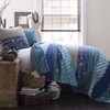 Lush Decor C12772P13-000 Royal Empire Quilt Striped Pattern Reversible 3