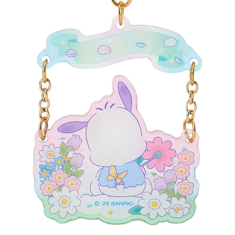 Sanrio 561614 Acrylic Key Holder (Everyone is the Protagonist! Exciting