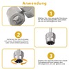15-Piece Nut Remover Set: Screw Extractor Set with 13 Nut