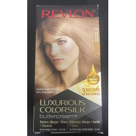 Revlon Luxurious Colorsilk Buttercream Hair Dye, 61N Dark Blonde Hair Color