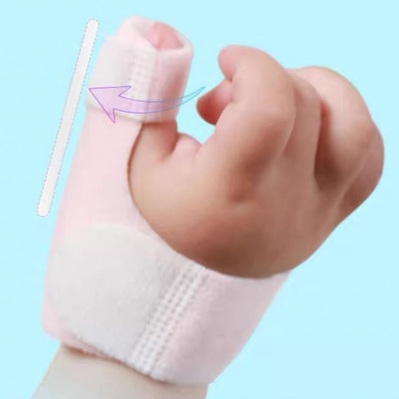 Baby Thumb Finger Splint Soft Adjustable FRACTURES Fixation Children Brace