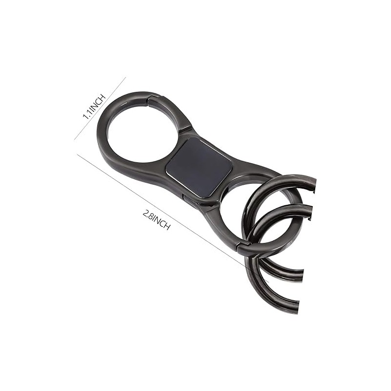 Noguez. Llavero, Llaveros para Hombre y Mujer, Keychain, Mosquetón Llavero