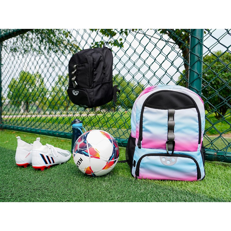 Moonlike Youth Soccer Bag, Soccer Backpack for Football Volleyball Basketball,
