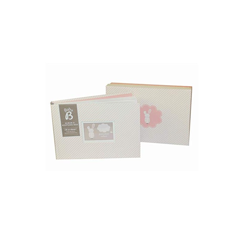 KTWO Baby B First Photo Album, Pink