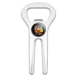 GRAPHICS & MORE Bigfoot Believes in You Funny Humor Golf Golfing Divot Repair Tool Bottle Opener