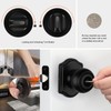Haidms Black Door Knobs Interior, Privacy Interior Door knobs, Matte