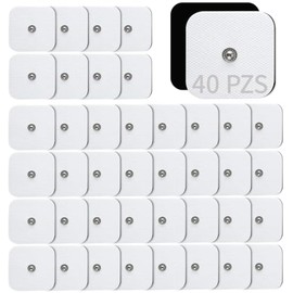 Almohadillas de Electrodos para Fisioterapia para Estimulador Muscular,40 pzs