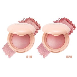 Mother's Day Gifts - Soft Pinch Glitter Powder Blush，Glow Blush Cosmetic，powder blush Makeup peach:_03 SHINE HOPE