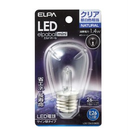 ELPA エルパ LED電球サイン形E26 昼白色 屋内装飾照明におすすめ LDS1CN-G-G905