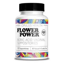 Borico Supositorios Ovulos Salud Vaginal Vegano Eg J32 Sabor Sin Sabor