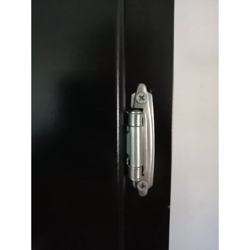 HERRAJES GA Bisagra De Parche Niquel Satinado Par Bisagra Americana