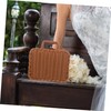 SUPVOX Imitation Rattan Storage Box Camping Folding Box Handwoven Wicker