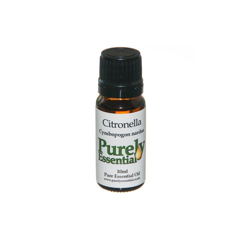 Citronella Essential Oil 10ml Pure and Natural, Purely Essential