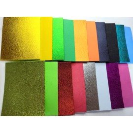 Big Hit Fly Co LOCO FOAM - 2mm Fly Tying Foam - Metallic Textured Foam - 9 COLORS AVAILABLE NEW - Green/ Green