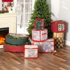 Home Basics 25" Carrying Handle Wreath Storage Bag, 25.00" W