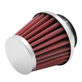 Zreneyfex 42mm Motorcycle Air Filter Warehouse Performance Air Filter for 150cc-250cc Motorcycle Scooter ATV Dirt Bike,Red (3)
