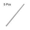 sourcing map 5 Pieces 304 Stainless Steel Solid Round Rods