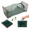 Collapsible Fish Trap for Outdoor Fishing - Portable Mesh Fish