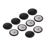 zalati Artificial Leather Covered Buttons for Crafts 10x 2.5cm Made