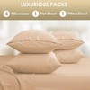 Luxury Silky Soft Bed Sheet Set, 6 Piece,Full Size, Fits