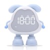 WATSAVPUP Dora Dog Alarm Clock for Boys and Girls' Bedrooms,