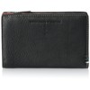 United Colors of Benetton Bifold Wallet Italian Leather Wallet, Black