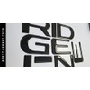 Tailgate Raised Stickers Insert Letters fits 2024 2025 26 Ridgeline