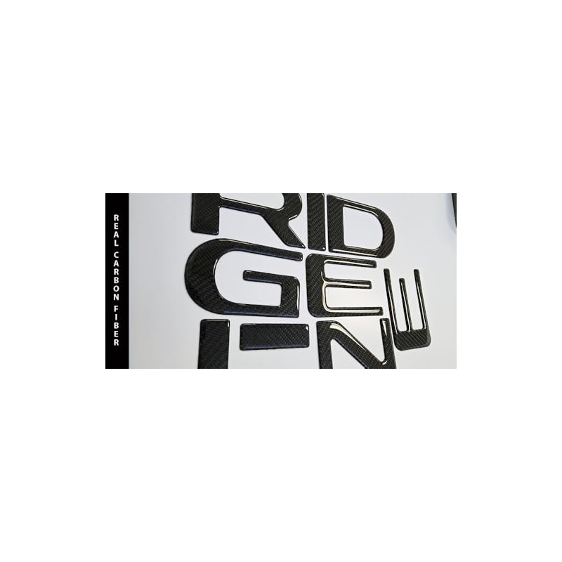Tailgate Raised Stickers Insert Letters fits 2024 2025 26 Ridgeline