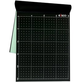 Black Conductive Paper (Pack of 25), Dry Field Mapping Kit Replacement Paper - Eisco Labs