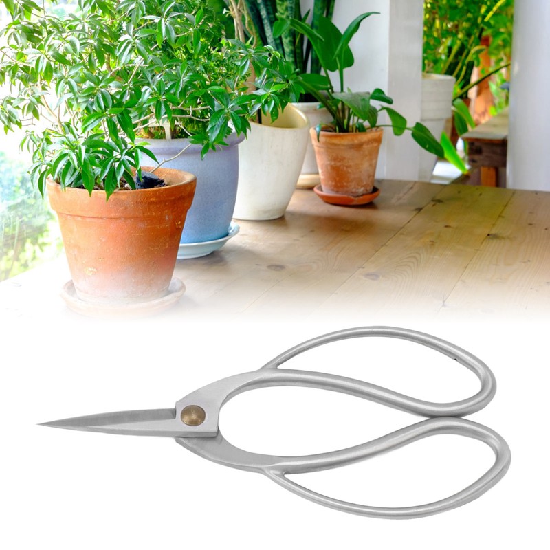 195mm Bonsai Pruning Scissors Stainless Steel Bonsai Scissors Gardening Plant