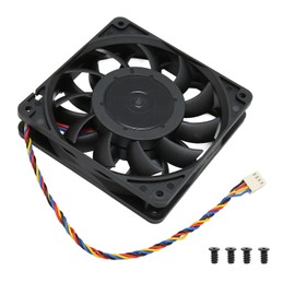 120mm Computer Case Fan Double Ball Bearing Support PMW Temperature Control 3700rpm 4Pin 12V Cooling Fan for CPU