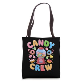 Candy Land Candy Crew Decorations Sweetie Candy Squad Cute Tote Bag
