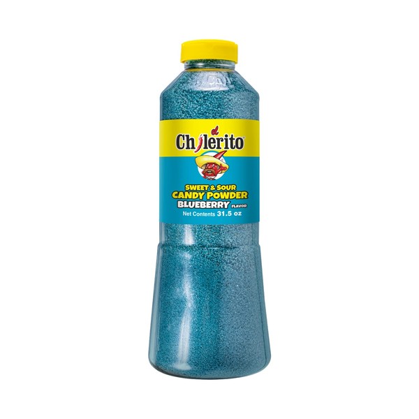 EL CHILERITO Candy Powder Blueberry Flavor 960g/32.2Fl.Oz