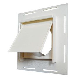 Hide A Vent 4" round exterior vent for dryers and bathroom fans