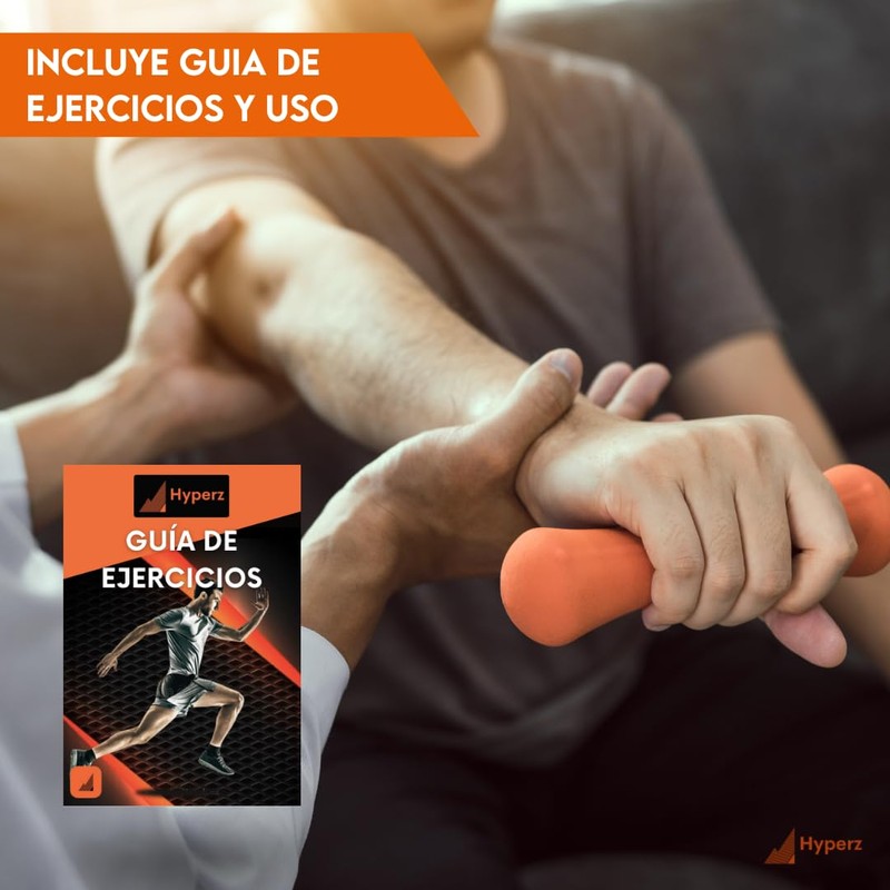 Hyperz - Muñequera Gym Ortopedica Deportivas Soporte Tunel Carpiano Ajustable