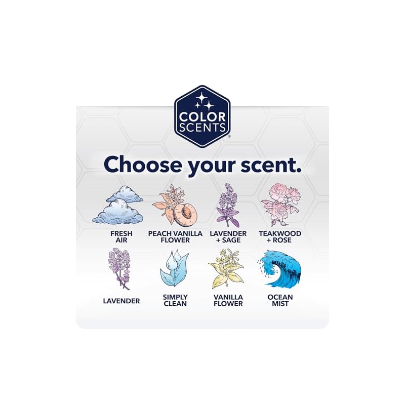 Color Scents Medium Trash Bags - 8 Gallon, 360 Total