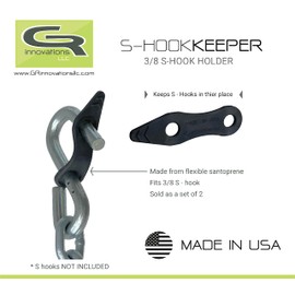 GR Innovations 3/8 Flexible S Hook Keeper | tie Down Keeper