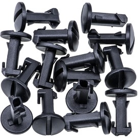 Rexka 15pcs Bumper Cover Retainer Tow Bracket Cover Body Liner Twist to Lock Retainer Clip for Land Rover LR012844 Discovery LR4 Range Rover Range Rover Sport Range Rover Velar