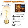 FLMAMT T14 Led Dimmable Light Bulb, 2W Equal to 25